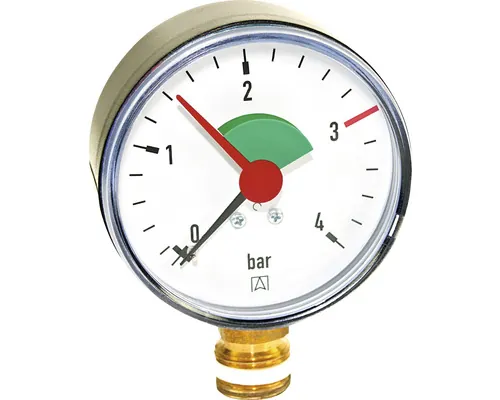 Manometru apă 90 mm 1/4" 0-4 bar montaj radial buc
