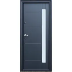 Usa exterior Pontus simpla ral8019 2050x880 drreapta