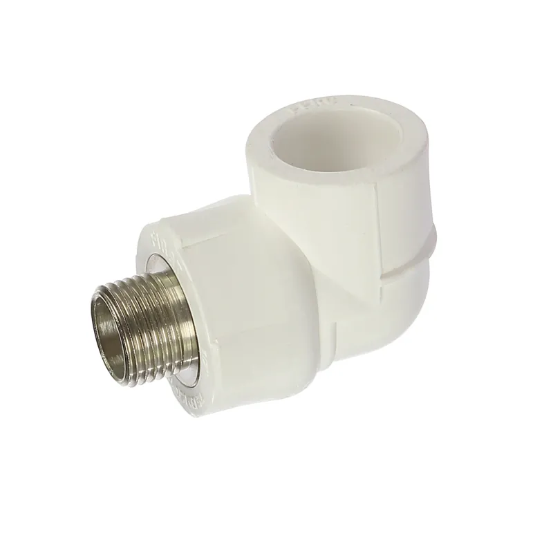 Cot PPR, D 32 mm x 3/4", filet exterior, alb, 90 grade buc
