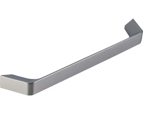 Mâner pentru mobilă distanță perforații 128mm, zamac finisaj inox buc