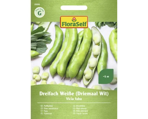 Semințe legume FloraSelf bob alb buc