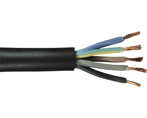 Cablu cauciuc MCCG (H07RN-F) 5x1,5 mm² negru m