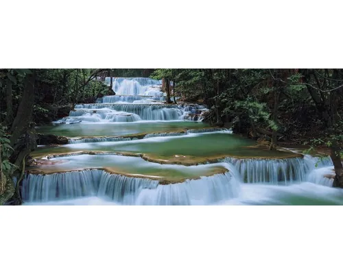 Faianță decorativă Kai Ceramics Waterfall alb 100x250 cm buc