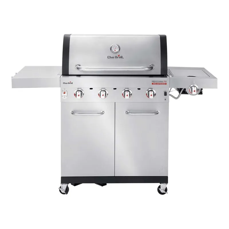 GRATAR PE GAZ DIN INOX CHAR-BROIL PROFESSIONAL PRO S 4, GRILE DIN FONTA, SEAR BURNER, TRU-INFRARED 140921