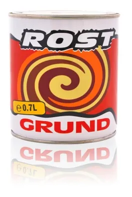 ROST GRUND pentru metal – rosu-oxid – 17l