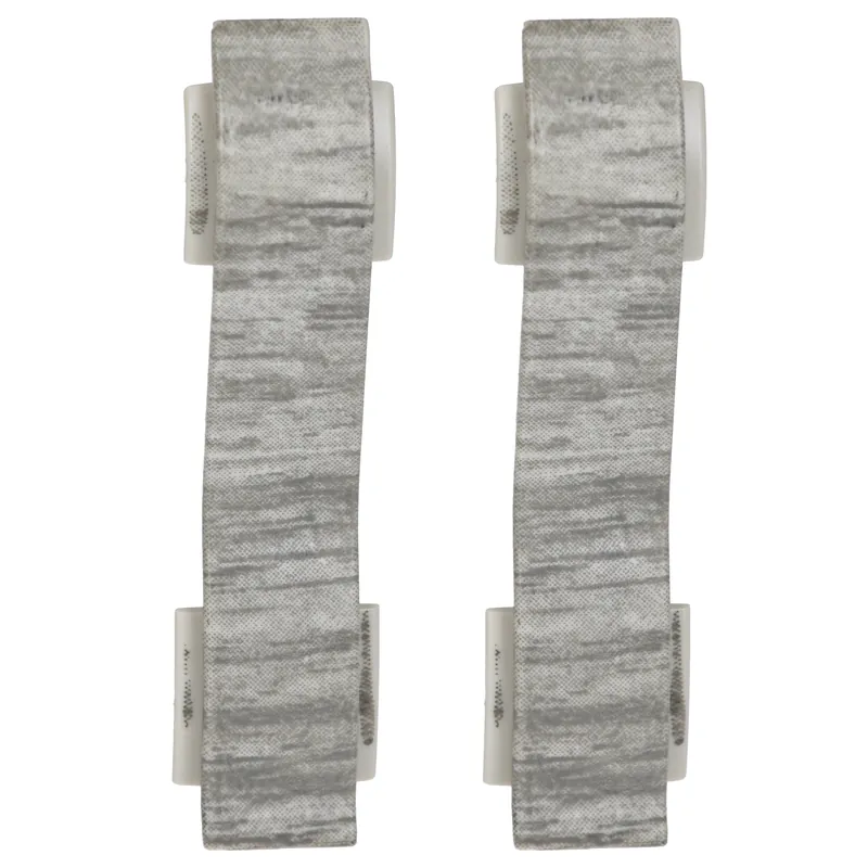 Set element de imbinare plinta Korner Perfecta 62, stejar Calisto 221, PVC, 62 x 23 mm, 2 bucati/set 2buc
