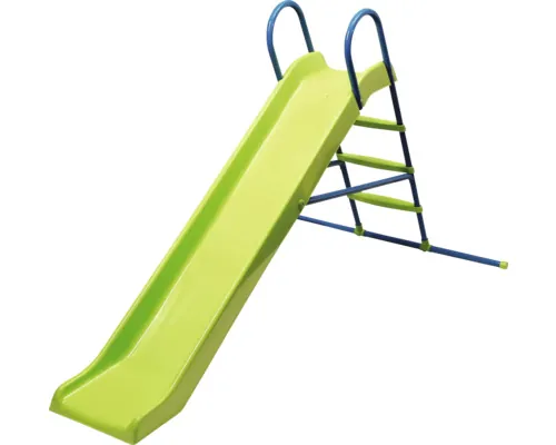 Tobogan copii STARPLAST cu cadru metalic 219,5x130,5x133,5 cm verde buc