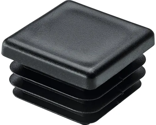 Capace plastic țeavă pătrată Hettich 25x25 mm, 25 bucăți pac