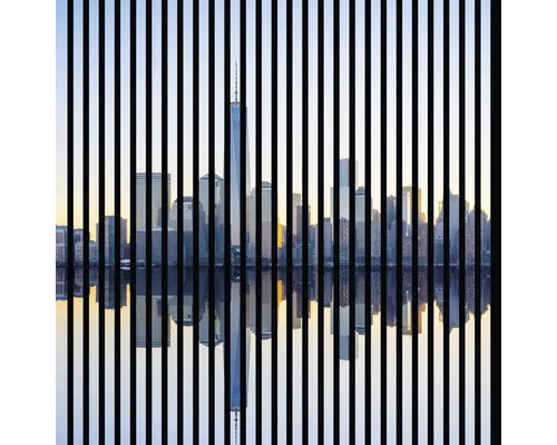 Panou riflaj acustic imprimat digital New York 1 19x1133x1195 mm buc