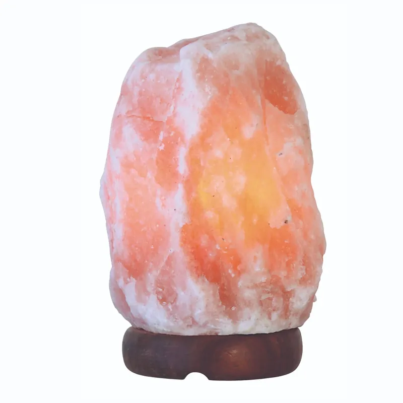 Veioza de sare Rocky 4120, 1 x E14, 15 W, portocaliu, modern buc