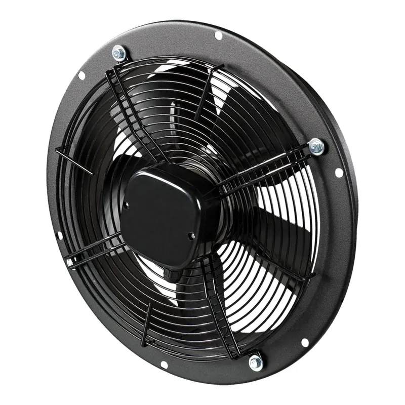 Ventilator industrial, axial, montaj perete, Vents OVK 2E 200, metal, IP24, 55 W, 2300 RPM, 860 mc/h, D 200 mm, 220 - 240 V