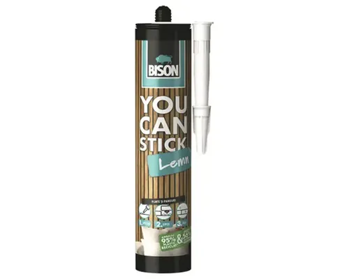 Adeziv de montaj premium Bison You can stick Lemn 435 g buc
