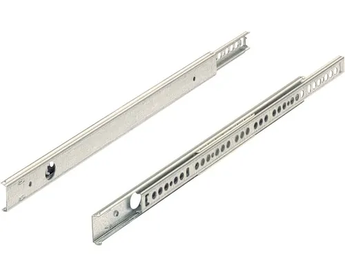 Glisiere tip șină cu bile Hettich KA270 225-350 mm, max. 12kg, oțel zincat, 1 pereche buc