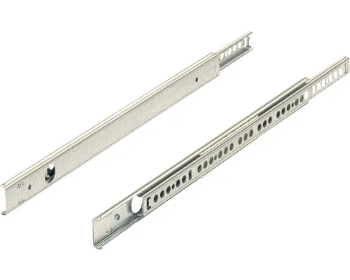 Glisiere tip șină cu bile Hettich KA270 280-450 mm, max. 12kg, oțel zincat, 1 pereche buc