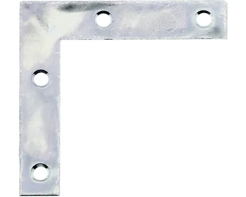 Colțar de legătură Alberts 50x50x10 mm, oțel zincat galben buc