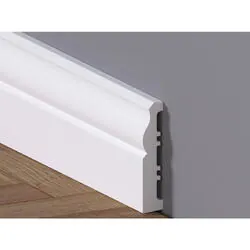 Plinta polimer smarald PPSM80 alb 2.20ml Wood