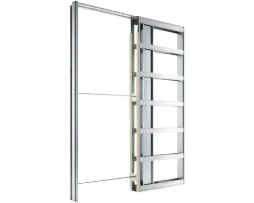 Sistem Eclisse cu dimensiunea exterioară 154,6x212 cm pentru uși glisante 74,4x204 cm buc