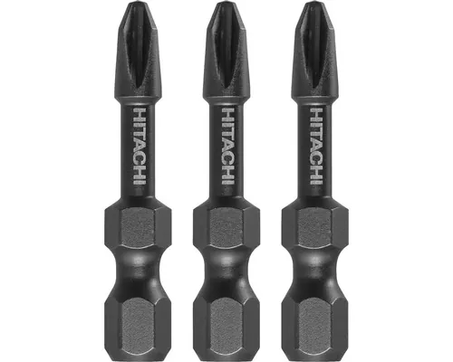 Biți de impact cruce HiKOKI 1/4" PH1 38mm, 3 bucăți pac