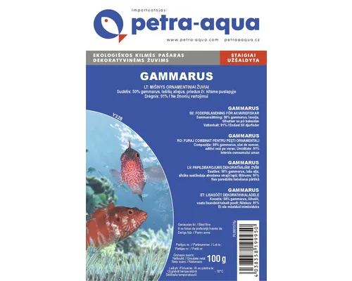 Hrană pentru pești Gammarus 100 g buc