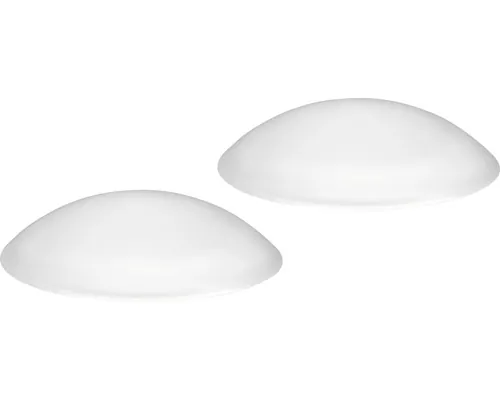Opritor de ușă autoadeziv Tarrox Ø60mm plastic transparent pachet 2 bucăți