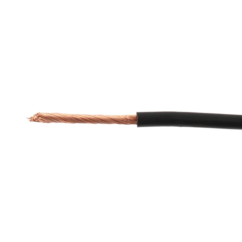 Rola conductor electric MYF / H07V-K 4 mmp negru 100 m, cupru rolă