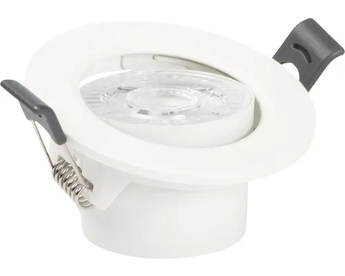 Spot LED încastrat Pulsar 5W 345 lumeni, lumină RGBW, Ø85 mm, alb, conexiune WiFi & Bluetooth buc