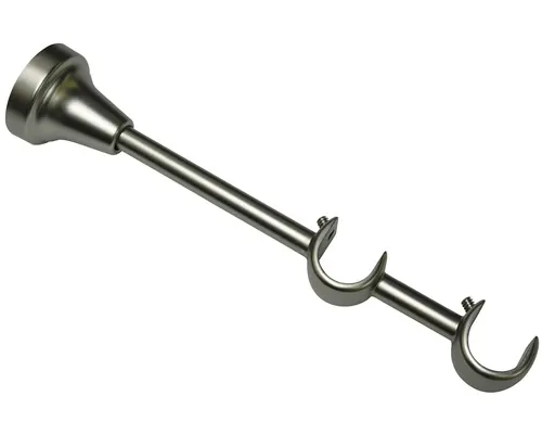 Consolă dublă deschisă Gardinia Europa argintie Ø 19 mm buc