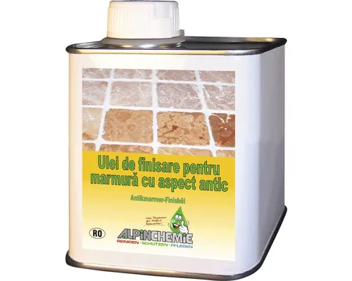 Ulei de finisare pentru marmură cu aspect antic AlpinChemie 500 ml buc