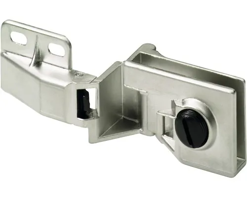 Balamale uși de sticlă Hettich max. 170°, pentru mobilă, 1 pereche, închidere pe exterior buc