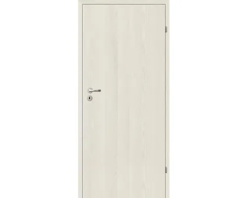 Foaie de ușă Classen frasin alb N1 MDF 203,5x84,4 cm stânga buc