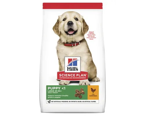 Hrană uscată pentru câini Hill's Puppy Talie Mare cu pui 14,5 kg buc