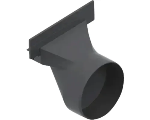 Placă capăt cu stuț VODALAND polipropilenă 156x117x158 mm pentru rigolă buc