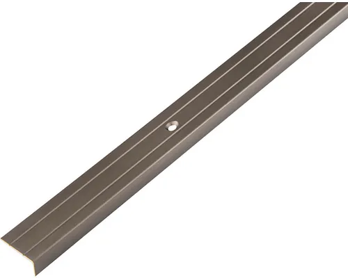 Protecție treaptă aluminiu Alberts 2000x24,5x10 mm, bronz, eloxat buc