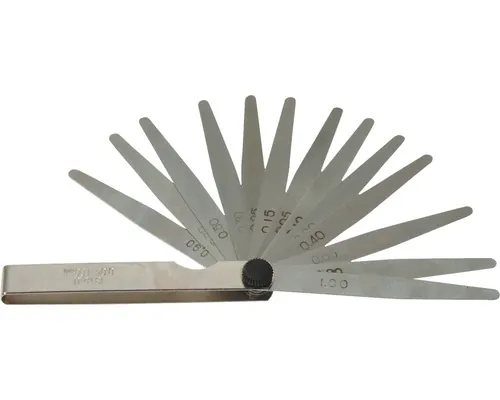 Set lere măsurare grosime Haromac 0,05-1,00 mm, 13 mărimi buc