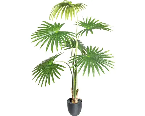 Palmier artificial Washingtonia H 120 cm verde buc
