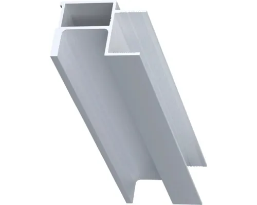Profil mâner U Häfele ÄDOOR EASY U-18 pentru materiale de 18 mm, din aluminiu eloxat, 2,7m, culoare argintiu buc