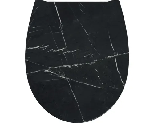 Capac WC cu închidere lentă form&style TEMOE duroplast alb 41,4-46,3x38,5 cm buc
