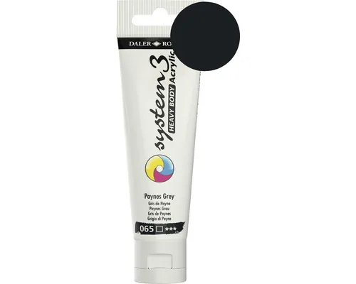 Culoare acrilică System3 Heavy Body 65 Paynes Gray 59 ml buc