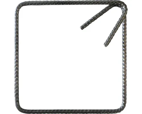 Etrier oțel beton B500A pentru construcții Ø 8 mm 25x25 cm buc