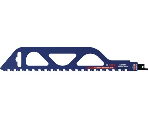 Pânză fierăstrău sabie Bosch Zubehör Expert Hollow Brick 300mm, pentru cărămidă buc