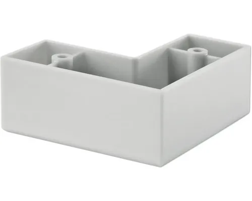 Picior mobilă pătrat Tarrox 60x60x25 mm, gri buc