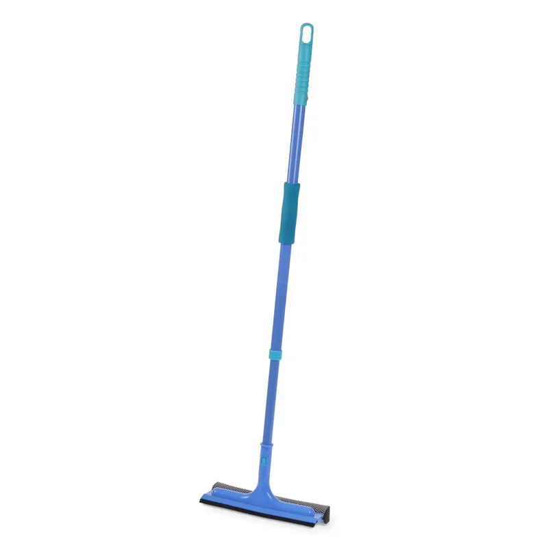Stergator geamuri absorbant + racleta + coada telescopica, Spontex, 26 x 8 x 91 cm buc
