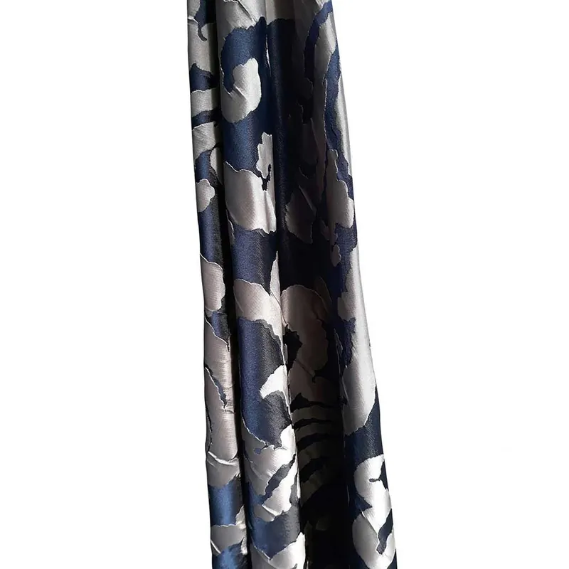 Draperia Teide, blue/gri, inaltime 3 m