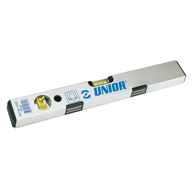 Nivela cu bula, magnetica, Unior 1252, cu 2 indicatori, din aluminiu, 1000 mm buc