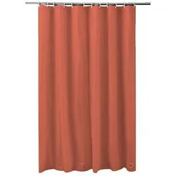 Perdea de dus textila 180x200 cm terracotta 190088