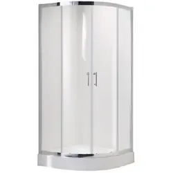 Cabina dus semirotunda+cadita 90x90 3311A