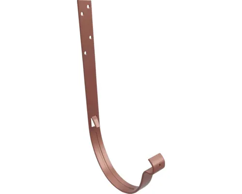 Cârlig jgheab metalic PRECIT 20 cm Ø 125 mm roșu oxid RAL 3009 buc