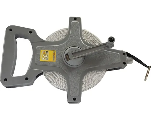 Ruletă geodezică Lumy Tools 30m LT12533, bandă din fibră de sticlă buc