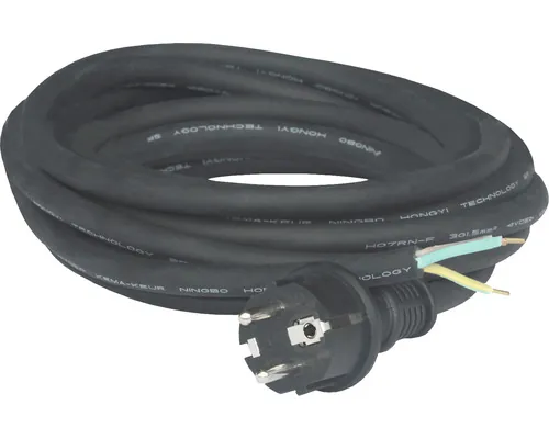 Cablu de alimentare H07RN-F 3X1,5mm² 5m negru buc