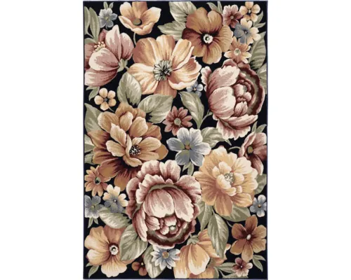 Covor lână Bella 7091-1-51011 model floral 80x150 cm buc